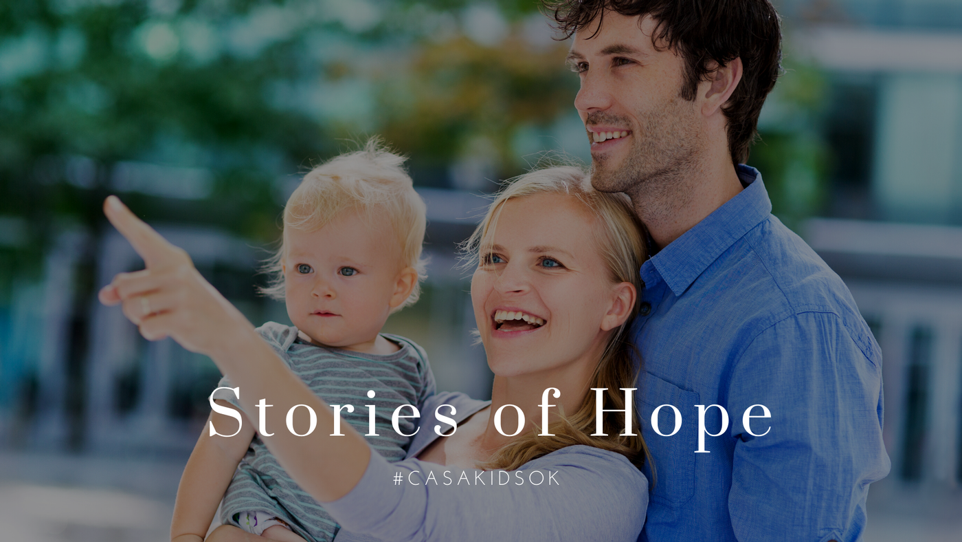 Stories of Hope, Mom Dad and Baby, Close Up, #casakidsok